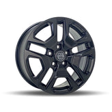 DTD - OEM+ - Black - Satin Black - 19" x 7.5", 35 Offset, 5x114.3 (Bolt Pattern), 60.1mm HUB