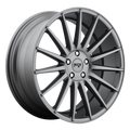 Niche - M157 FORM - Gunmetal - MATTE ANTHRACITE - 20" x 8.5", 35 Offset, 5x114.3 (Bolt Pattern), 72.56mm HUB