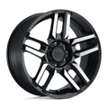 Black Rhino - MESA - Black - Matte Black with Machined Face - 17" x 8.5", 0 Offset, 6x135 (Bolt Pattern), 87.1mm HUB