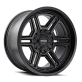 Mayhem - HERMOSA - Black - MATTE BLACK - 20" x 9", 18 Offset, 6x135, 139.7 (Bolt Pattern), 106mm HUB