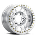 Vision Wheel Off-Road - 398 MANX-BEADLOCK - Silver - Machined - 17" x 8.5", -15 Offset, 5x139.7 (Bolt Pattern), 110mm HUB