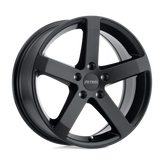 Petrol Wheels - P3B - Black - MATTE BLACK - 17" x 7", 40 Offset, 5x100 (Bolt Pattern), 72.1mm HUB
