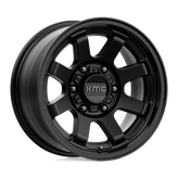 KMC Wheels - KM723 TRAIL - Black - SATIN BLACK - 16" x 8", 0 Offset, 6x139.7 (Bolt Pattern), 106.1mm HUB