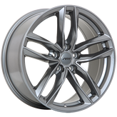 ART - Replica 36 - Gunmetal - Gunmetal - 17" x 7.5", 35 Offset, 5x112 (Bolt Pattern), 66.5mm HUB