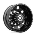 ATX - AO400 BAJA - Black - GLOSS BLACK MILLED - 22.5" x 8.25", -168 Offset, 10x285.75 (Bolt Pattern), 220.1mm HUB