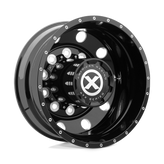 ATX - AO400 BAJA - Black - GLOSS BLACK MILLED - 22.5" x 8.25", -168 Offset, 10x285.75 (Bolt Pattern), 220.1mm HUB