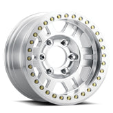 Vision Wheel Off-Road - 398 MANX-BEADLOCK - Silver - Machined - 17" x 8.5", -15 Offset, 8x165.1 (Bolt Pattern), 130.8mm HUB