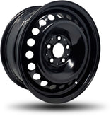 DTD - Steel - Black - Black - 16" x 7", 40 Offset, 5x112 (Bolt Pattern), 66.6mm HUB