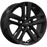 ART - Replica 299 - Black - Gloss Black - 16" x 7", 40 Offset, 5x100 (Bolt Pattern), 54.1mm HUB