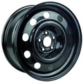 RTX Wheels - Steel Wheel - Black - Black - 17" x 7", 40 Offset, 5x108 (Bolt Pattern), 63.4mm HUB