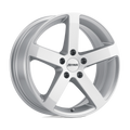 Petrol Wheels - P3B - Silver - GLOSS SILVER - 17" x 7", 38 Offset, 5x115 (Bolt Pattern), 76.1mm HUB