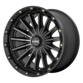 KMC Wheels - KM102 SIGNAL - Gunmetal - SATIN BLACK WITH GRAY TINT - 20" x 9", 0 Offset, 6x120, 139.7 (Bolt Pattern), 78.1mm HUB