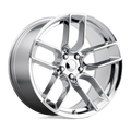 OE Creations - PR179 - Chrome - CHROME - 20" x 10.5", 25 Offset, 5x115 (Bolt Pattern), 71.5mm HUB