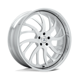 Asanti Forged - AF862 - Silver - BRUSHED - 26" x 9", -2 Offset, 5x127 (Bolt Pattern), 78.1mm HUB