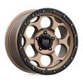 KMC Wheels - KM541 DIRTY HARRY - Bronze - MATTE BRONZE WITH BLACK LIP - 17" x 8.5", 18 Offset, 5x127 (Bolt Pattern), 71.5mm HUB