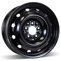 RSSW - Steel - Black - Black - 16" x 6.5", 40 Offset, 5x114.3 (Bolt Pattern), 67.1mm HUB