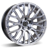 RSSW - Custom - Silver - Hyper silver - 20" x 9", 15 Offset, 5x115 (Bolt Pattern), 71.6mm HUB