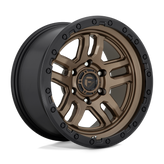 Fuel - D702 AMMO - Bronze - MATTE BRONZE BLACK BEAD RING - 18" x 9", 1 Offset, 5x127 (Bolt Pattern), 71.5mm HUB