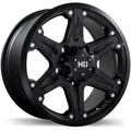 Fast HD - Invasion - Black - Matte Black - 20" x 8.5", 45 Offset, 5x150 (Bolt Pattern), 110.1mm HUB