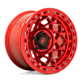 Fuel - D121 UNIT BEADLOCK - CANDY RED - 17" x 9", -15 Offset, 6x139.7 (Bolt Pattern), 106.1mm HUB