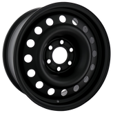 Envy Wheels - NX4 STEEL WHEEL - Black - FLAT BLACK - 17" x 6.5", 51 Offset, 6x114.3 (Bolt Pattern), 70.3mm HUB