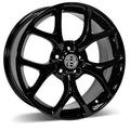 RSSW - Aero - Black - Gloss Black - 18" x 8", 42 Offset, 5x108 (Bolt Pattern), 63.4mm HUB