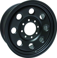 RTX Wheels - Steel Wheel - Black - Black - 18" x 8", 25 Offset, 8x165.1 (Bolt Pattern), 121.3mm HUB