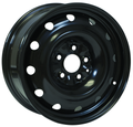 RTX Wheels - Steel Wheel - Black - Black - 16" x 6.5", 40 Offset, 5x114.3 (Bolt Pattern), 67.1mm HUB
