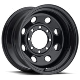 Vision Wheel HD - 85 SOFT 8 - STEEL WHEEL - Black - Gloss Black - 17" x 9", -12 Offset, 8x170 (Bolt Pattern), 130.8mm HUB