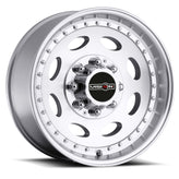 Vision Wheel HD - 81 HEAVY HAULER - Silver - Machined - 19.5" x 7.5", 25 Offset, 8x180 (Bolt Pattern), 124.2mm HUB