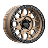 KMC Wheels - KM535 GRENADE OFF-ROAD - Bronze - MATTE BRONZE MATTE BLACK LIP - 18" x 8.5", 0 Offset, 5x127 (Bolt Pattern), 78.1mm HUB