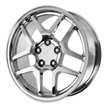 OE Creations - PR105 - Chrome - CHROME - 17" x 9.5", 54 Offset, 5x120.65 (Bolt Pattern), 70.7mm HUB