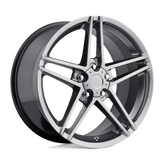 OE Creations - PR117 - Gunmetal - HYPER BLACK - 18" x 9.5", 50 Offset, 5x120.65 (Bolt Pattern), 70.7mm HUB