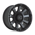 XD Series - XD852 GAUNTLET - Black - SATIN BLACK WITH GRAY TINT - 20" x 10", -18 Offset, 6x135, 139.7 (Bolt Pattern), 106.1mm HUB