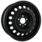 Envy Wheels - NX4 STEEL WHEEL - Black - FLAT BLACK - 17" x 6.5", 35 Offset, 5x115 (Bolt Pattern), 70.3mm HUB