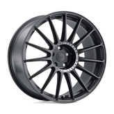 TSW Wheels - PADDOCK - Black - SEMI GLOSS BLACK WITH MACHINED TINTED RING - 19" x 8.5", 40 Offset, 5x114.3 (Bolt Pattern), 76.1mm HUB