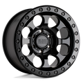 Black Rhino - RIOT - Black - MATTE BLACK - 17" x 8.5", -38 Offset, 8x165.1 (Bolt Pattern), 125.1mm HUB