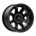 KMC Wheels - KM723 TRAIL - Black - SATIN BLACK - 17" x 9", -12 Offset, 5x127 (Bolt Pattern), 71.5mm HUB