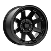 KMC Wheels - KM723 TRAIL - Black - SATIN BLACK - 17" x 9", -12 Offset, 5x127 (Bolt Pattern), 71.5mm HUB