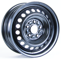 RTX Wheels - Steel Wheel - Black - Black - 15" x 6", 45 Offset, 5x114.3 (Bolt Pattern), 64.1mm HUB
