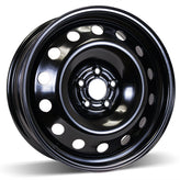 RSSW - Steel - Black - Black - 18" x 7", 39 Offset, 5x105 (Bolt Pattern), 56.6mm HUB