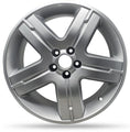 DTD - Replica - Silver - Silver - 16" x 6.5", 48 Offset, 5x100 (Bolt Pattern), 56.1mm HUB