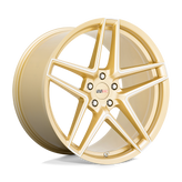 Cray Wheels - PANTHERA - Gold - GLOSS GOLD WITH MIRROR FACE - 20" x 9", 38 Offset, 5x120 (Bolt Pattern), 67.1mm HUB