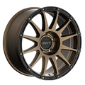 Envy Wheels - FFT8BZ - Bronze - BRONZE / BLACK LIP - 20" x 9", 0 Offset, 5x127 (Bolt Pattern), 71.5mm HUB