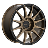 Envy Wheels - FFT8BZ - Bronze - BRONZE / BLACK LIP - 20" x 9", 0 Offset, 5x127 (Bolt Pattern), 71.5mm HUB