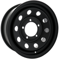 Envy Wheels - NX4 STEEL WHEEL - Black - FLAT BLACK - 15" x 6", 18 Offset, 5x139.7 (Bolt Pattern), 109mm HUB