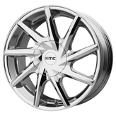 KMC Wheels - KM705 BURST - Chrome - Chrome - 24" x 9.5", 30 Offset, 6x135, 139.7 (Bolt Pattern), 100.3mm HUB