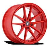 Konig - Oversteer - Gloss Red - 18" x 8", 45 Offset, 5x114.3 (Bolt Pattern), 73.1mm HUB