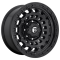 Fuel - D633 ZEPHYR - Gunmetal - MATTE BLACK - 17" x 9", 1 Offset, 8x180 (Bolt Pattern), 124.2mm HUB