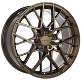 Ruffino Wheels - Inception - Bronze - Gloss Bronze - 18" x 8", 35 Offset, 5x112 (Bolt Pattern), 66.6mm HUB